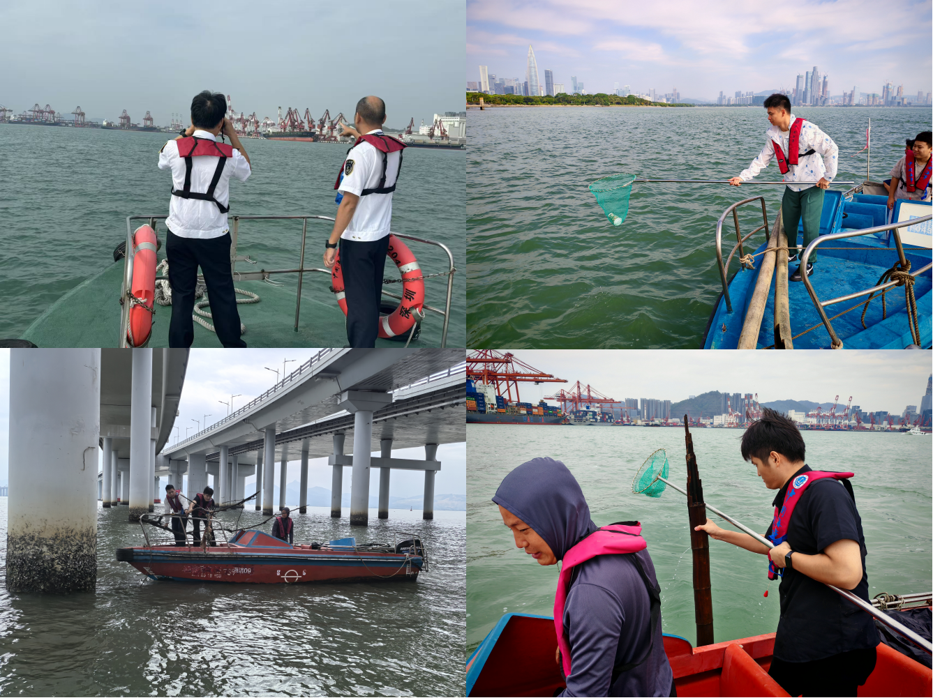 深圳海事局全力做好“十五运会”深圳火炬传递活动期间海洋环境质量保障工作