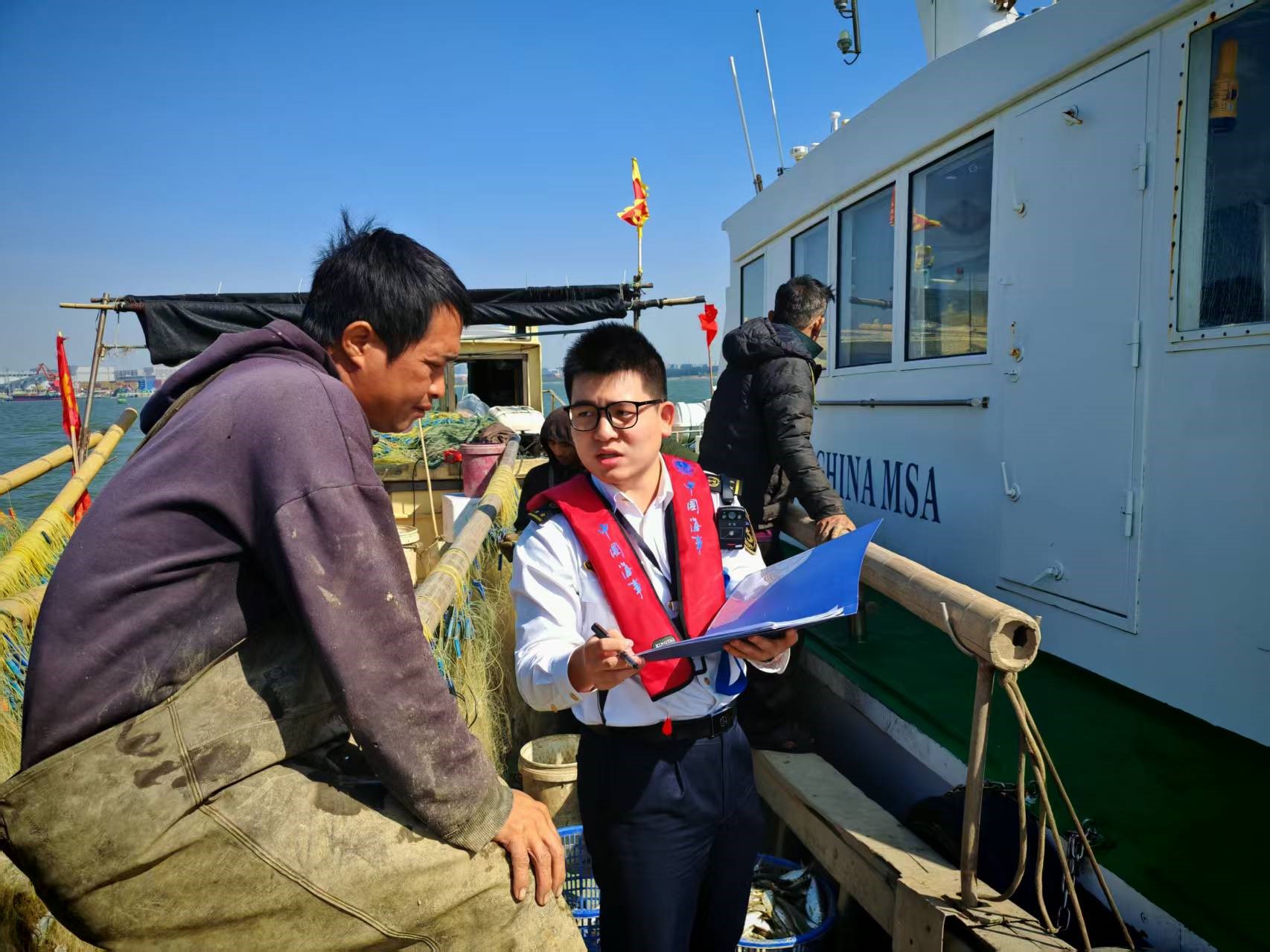 元旦期间宝安海事局多措并举保障辖区水上交通安全