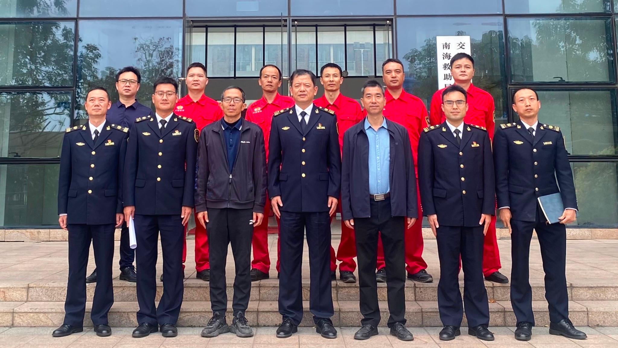 南山海事局联合南海救助局深圳救助基地多措并举提高海上搜救协同作战能力