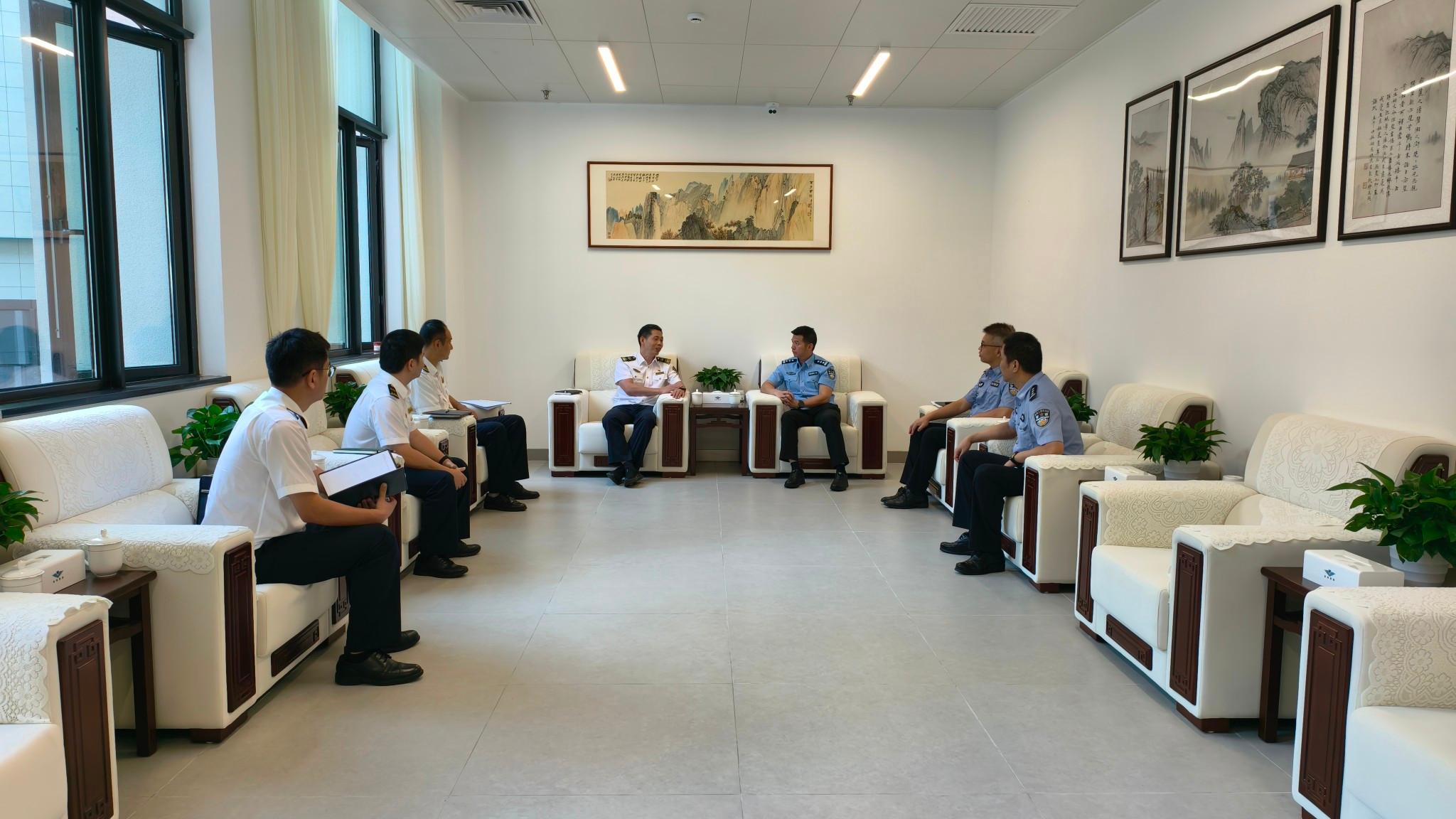 我局赴深圳市公安局警务航空支队开展无人机管理使用业务交流